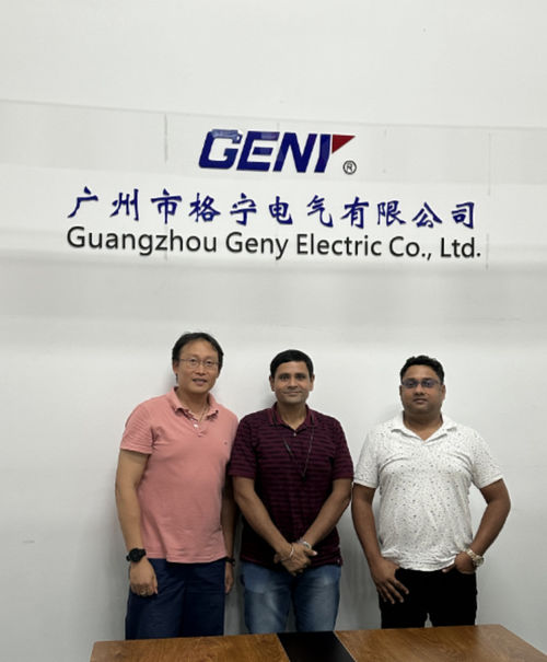 Ultime notizie aziendali su GENY Electric Co., Ltd. ha ospitato un cliente indiano per l'accettazione e la formazione di apparecchiature di taratura del contatore elettrico