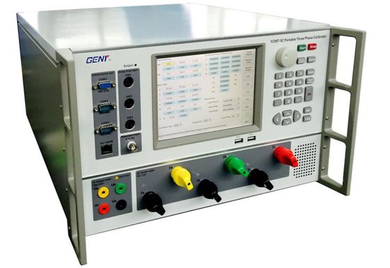 Buon prezzo Equipaggiamento di prova portatile per contatori polifase YC99T-5c Calibrazione del contatore elettrico 0-600V in linea