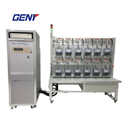 Banco di prova avanzato per contatori di energia trifase universali