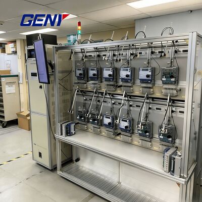 Apparecchiatura di prova per contatori trifase senza scollegamento basata su ICT