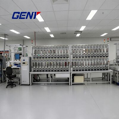 Sistema di prova del contatore di energia monofase per la taratura meccanica ed elettronica del contatore