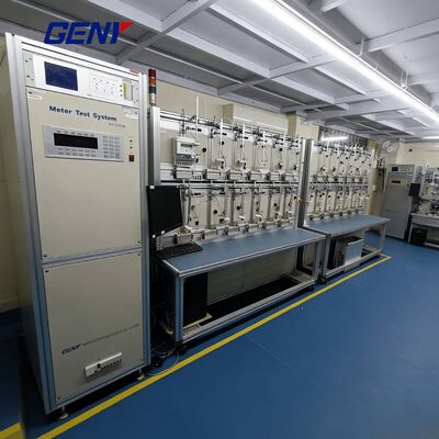 Sistema di prova del contatore personalizzato per la taratura di contatori intelligenti e di contatori elettrici