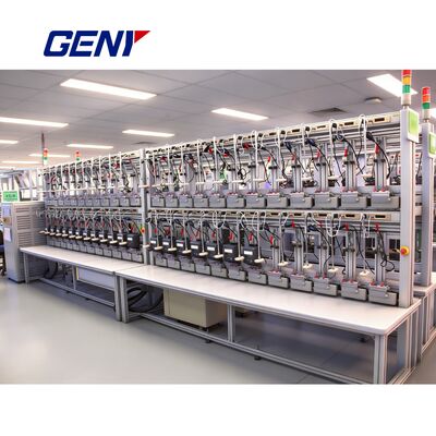 Banchi di prova professionali per contatori di energia a tre fasi per utilities e produttori di contatori